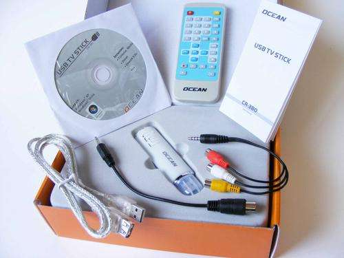 USB 2.0  TV Device for your desktop or laptop- Record, play,watch tv on your laptop + REMOTE CONTROL