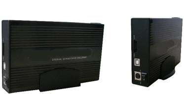 3.5" HDD Enclosure box. NEW 2IN1 SATA AND IDE HARD DRIVE COMBO BOX