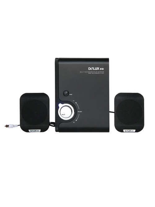 Delux DLS DLS-2155 - P.M.P.O :  Multimedia 2.1 Channel Speakers