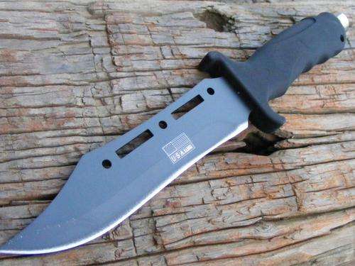 FIXED BLADE HUNTING KNIFE ALADDIN WITH NYLON POUCH