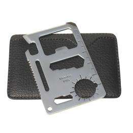 POCKET SURVIVAL TOOL - CREDIT CARD SIZE