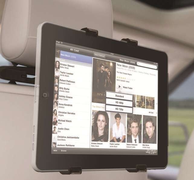 UNIVERSAL TABLET PC BACKREST MOUNTING. FOR iPAD, MINI TV, DVD MONITOR, GPS, etc