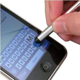High sensitive Stylus for iPad, iPhone 3G/3GS, 4G & iPod touch, etc - Silver