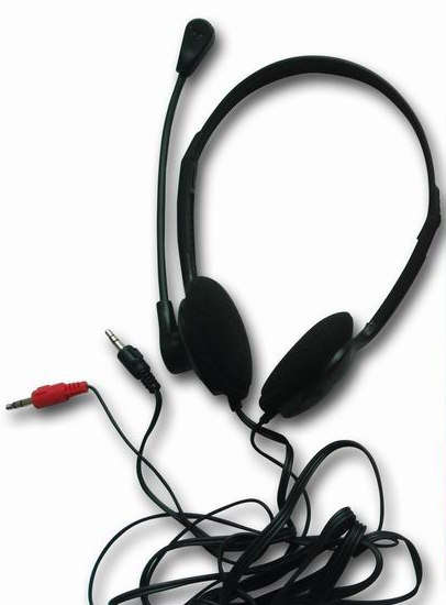 Computer Headset with Mic - use for SKYPE etc.
