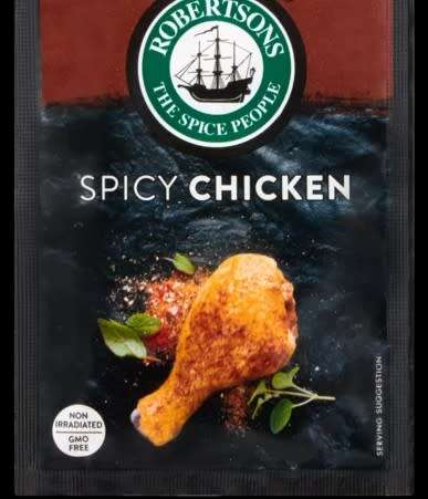 Robertsons spicy chicken 7g ( pack of 40)