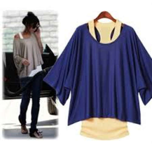 Batwing top with vest Small - ON SALE