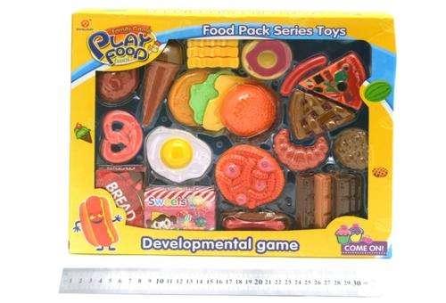 Pretend playing kitchen kids food set