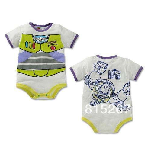 buzz lightyear toy story baby summer romper