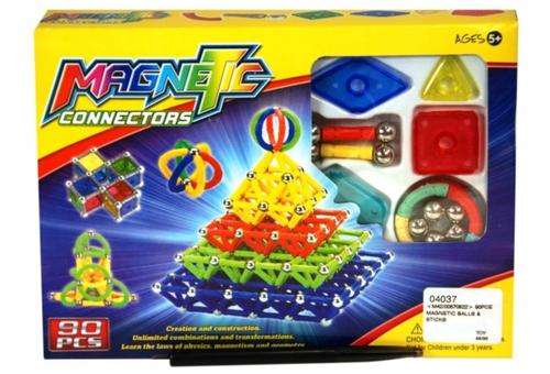 Kids child's magnetic connectors building educational