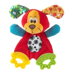 baby pram teething rattle soft toy