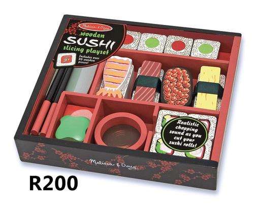 Melissa and doug sushi pretend playfood set ON SALE THIS WEEKEND ONLY