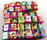 One direction 1d wooden photo bracelets