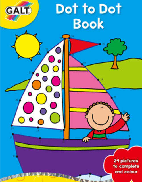 kids galt fot to dot activity book coloring