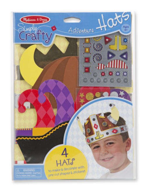 Melissa and doug simply crafty adventure hats