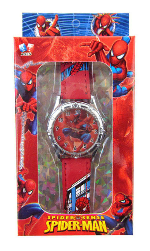 Spiderman watch in box set
