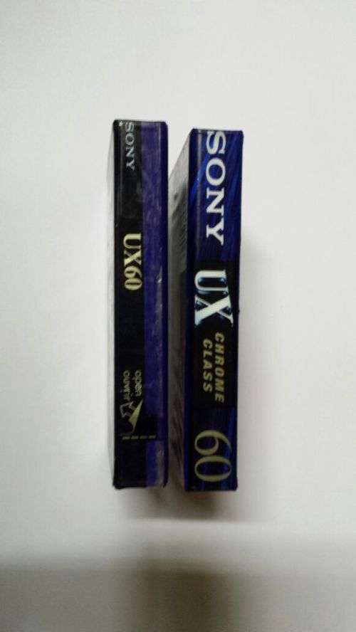 Vintage Sony Sealed Blank Chrome Cassette Tape