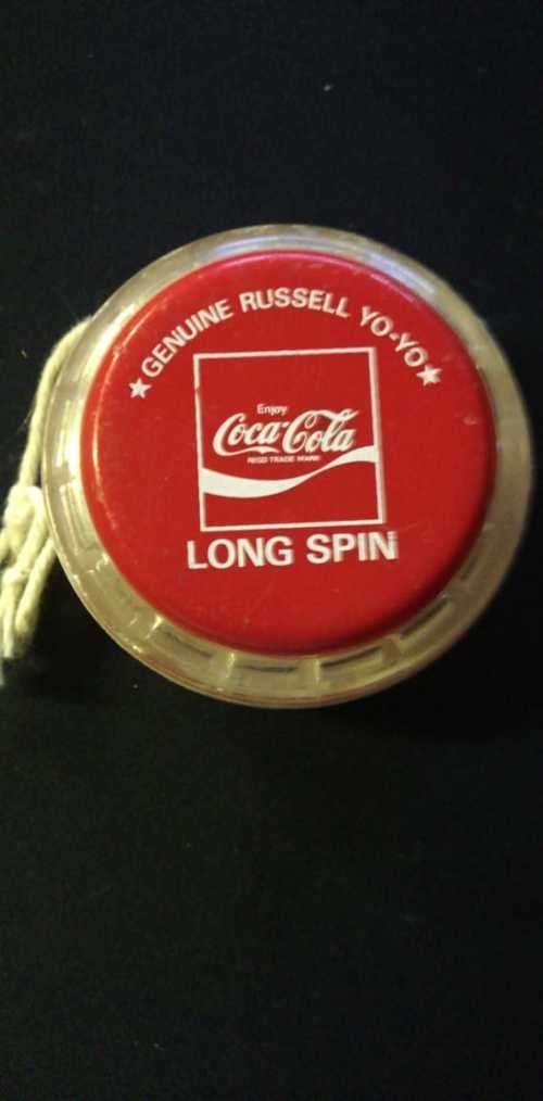 Vintage Original Coca-Cola Russell Yo-Yo