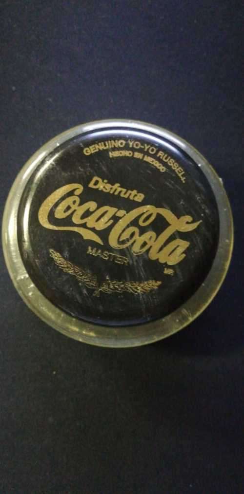 Vintage Original Black Russell Coca-Cola Yo-Yo