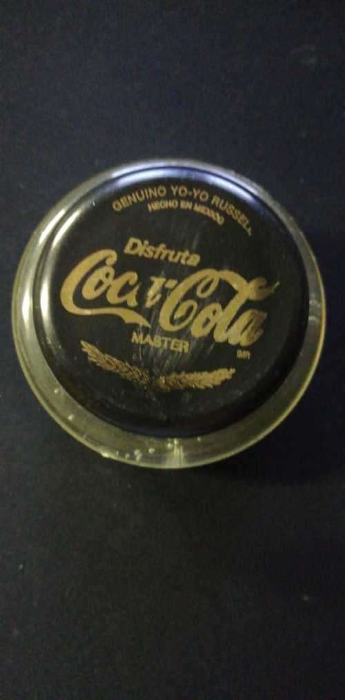Vintage Original Black Russell Coca-Cola Yo-Yo