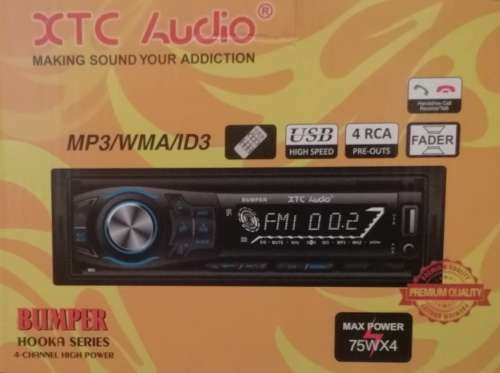 XTC  Single Din 75Watt X 4 Multimedia Car Radio