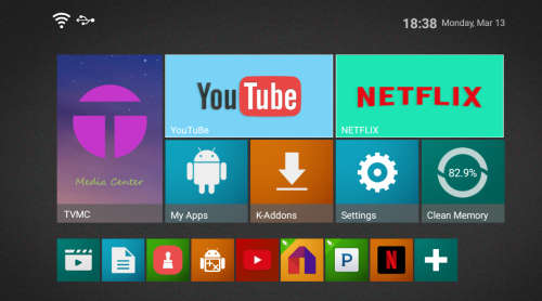 UHD 8K Android TV BOX with 4GB Ram and 64GB storage