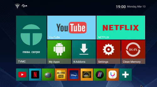 UHD 8K Android TV BOX with 4GB Ram and 64GB storage