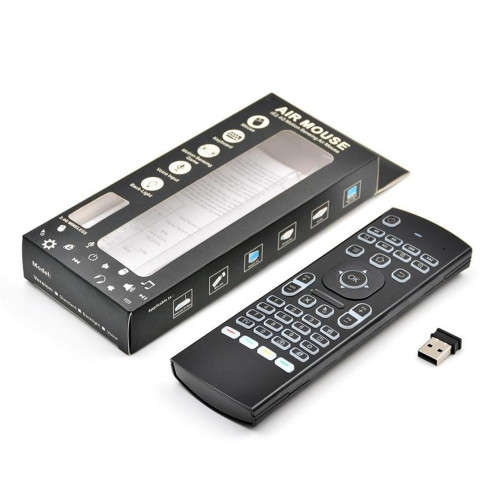 Fly Air Mouse LED Backlight Wireless Keyboard Remote Control with Gyroscope for Android TV BoX
