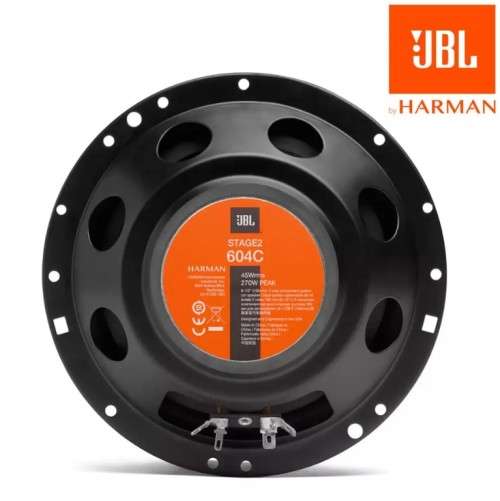 JBL Stage2 604C 6.5 Two Way Component Split Speaker System (270W)