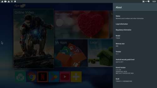MXQ Tv Box with 1GB Ram Android 11