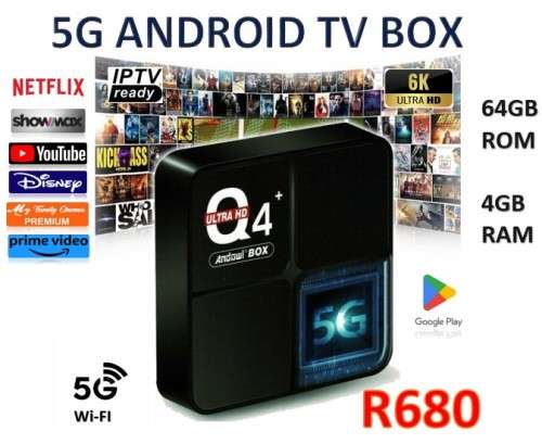 64GB with 4GB ram, Android 12 Q4 Mini 5g Wifi