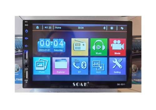 5011D &  7 Inch TFT HD Touchscreen Radio. Mp3. Mp4. Mp5 Bluetooth 7LED Backlights 60w