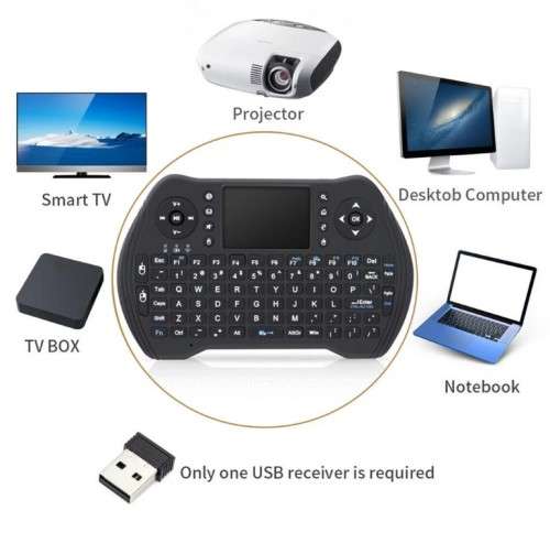 Mini Touchpad mouse with keyboard for Android Tv Box and Smart TV`s