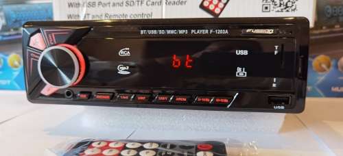 Fussion Single Din USB/SD/Bluetooth Car Radio