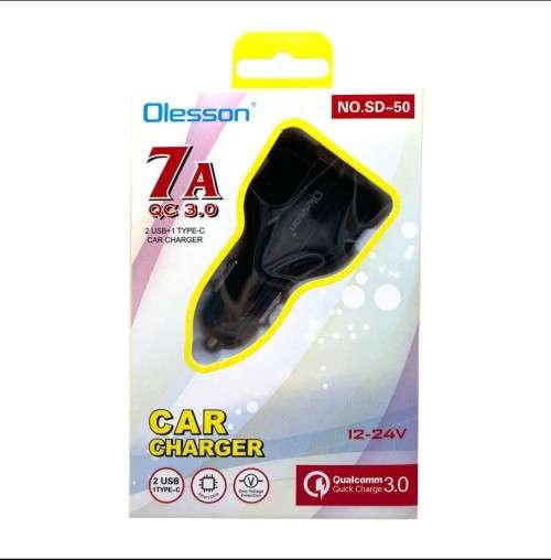 Charger - Mobile Car Charger - 7A USB Mobile Car Charger