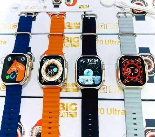 LM39 Ultra SMART Watch with fitness tracker 4 Strap Colors