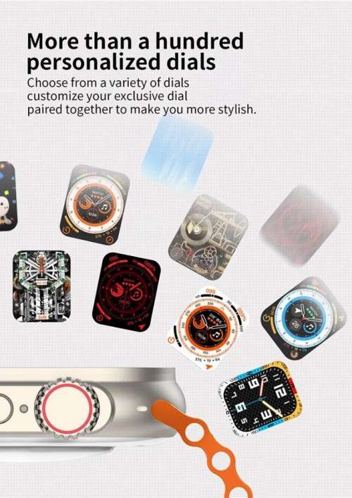 Z77 Ultra AMOLED Smart Watch Heart Rate Blood Press Bluetooth Call Watch Wireless Charging GPS