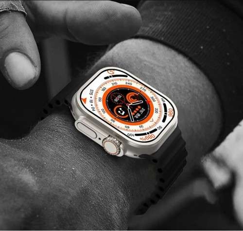 Z77 Ultra AMOLED Smart Watch Heart Rate Blood Press Bluetooth Call Watch Wireless Charging GPS