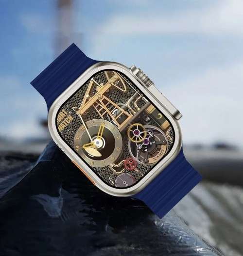 Z77 Ultra AMOLED Smart Watch Heart Rate Blood Press Bluetooth Call Watch Wireless Charging GPS