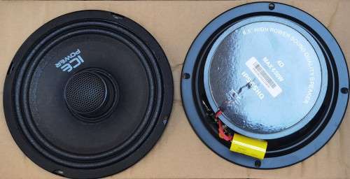 Ice Power IPS65HQ 6.5 Midrange Pro Series Speakers with Tweeter 650W
