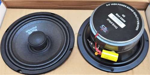 Ice Power IPS65HQ 6.5 Midrange Pro Series Speakers with Tweeter 650W