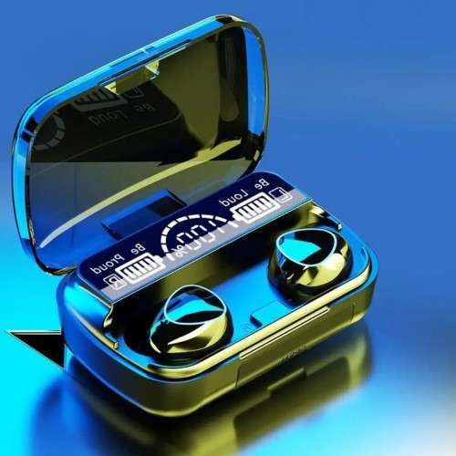 M10 Wireless Bluetooth 5.1 In-ear Headphones Led Digital Display Earphones