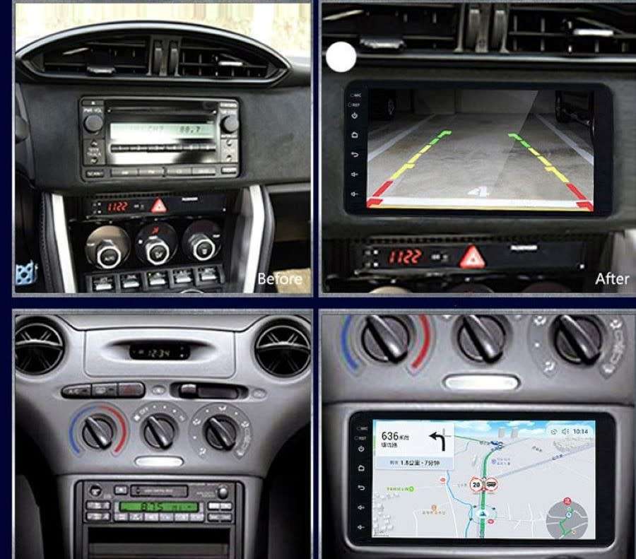 Toyota Pervoi CTC-7802 7 inch Android GPS Multimedia System Touch Screen