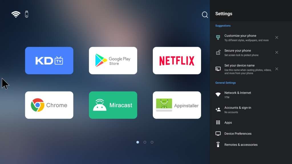 5G Finnteck Android Tv Box 4K 8GB. Local Apps Compatible