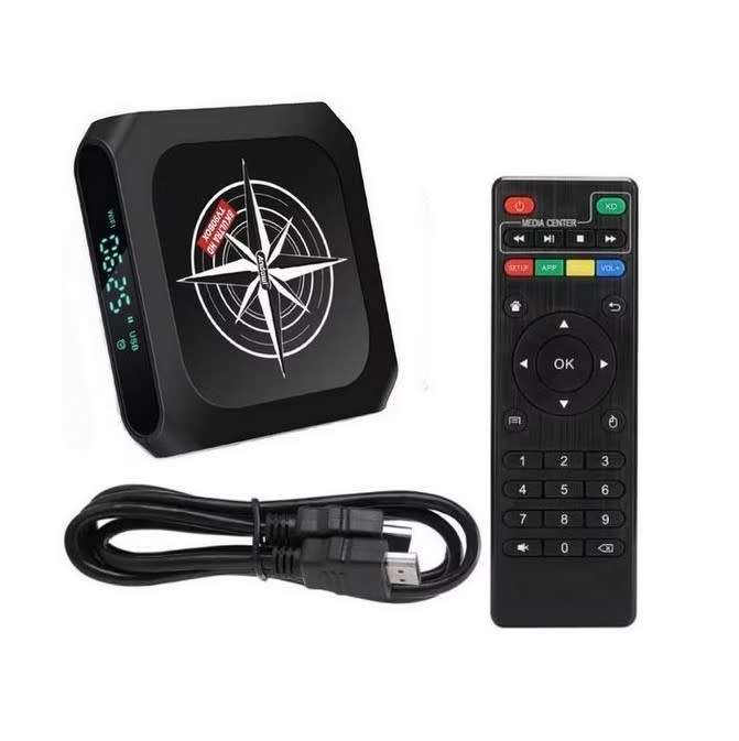 64GB Smart TV Box 8k Ultra HD Andowl TV90 Android 11 Smart TV 2.4G+5G WiFi Set Top Box