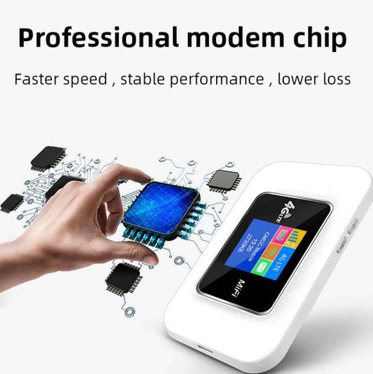 E5785-PRO Global Edition 5G Mobile WIFI Pocket Hotspot LCD Sim Card Router