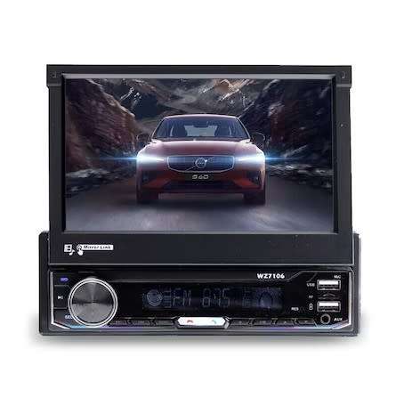 7 inch motorized touchscreen car multimedia head unit