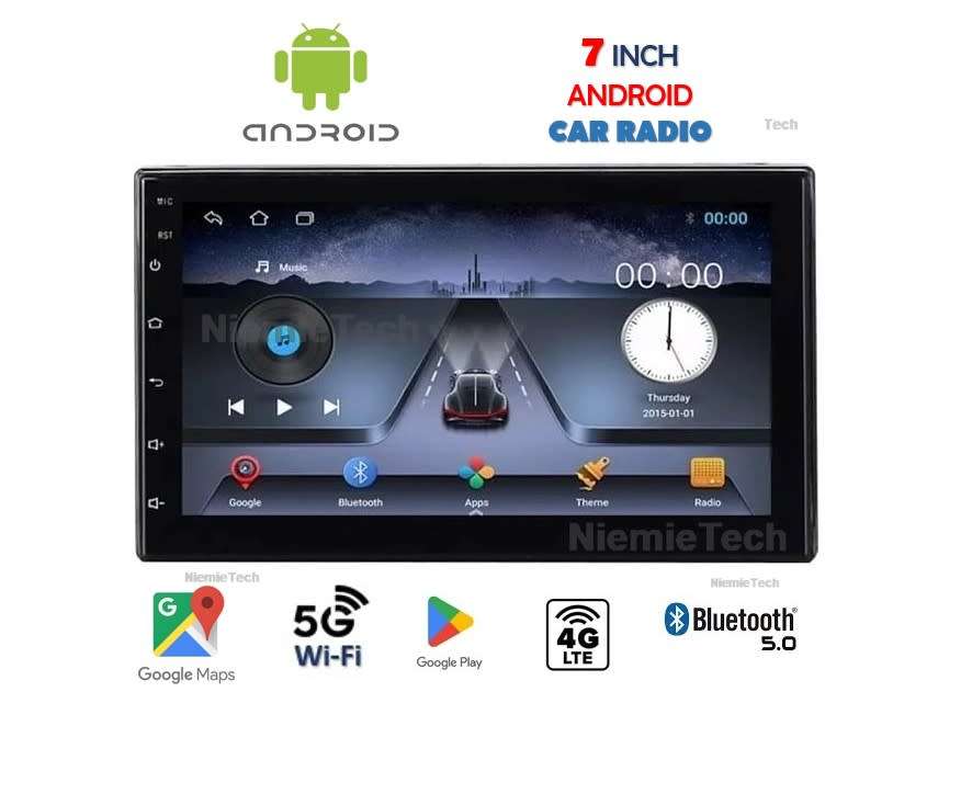 SOAK Android TS7`Touch Screen GPS Car Radio Google Maps Wifi 32GB Storage, Designed VORDON in EU