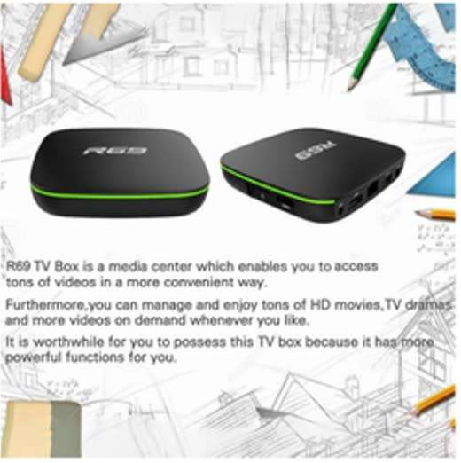 8K R69 1080p Android TV Box  ALL LOCAL Apps Compatible 16GB Model