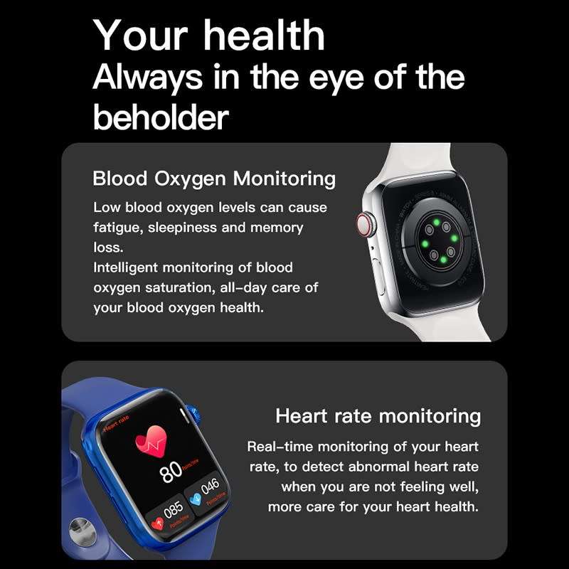 Watch 9 Smart Watch Men Women Series 9 Bluetooth Call NFC Wireless Charging Smartwatch