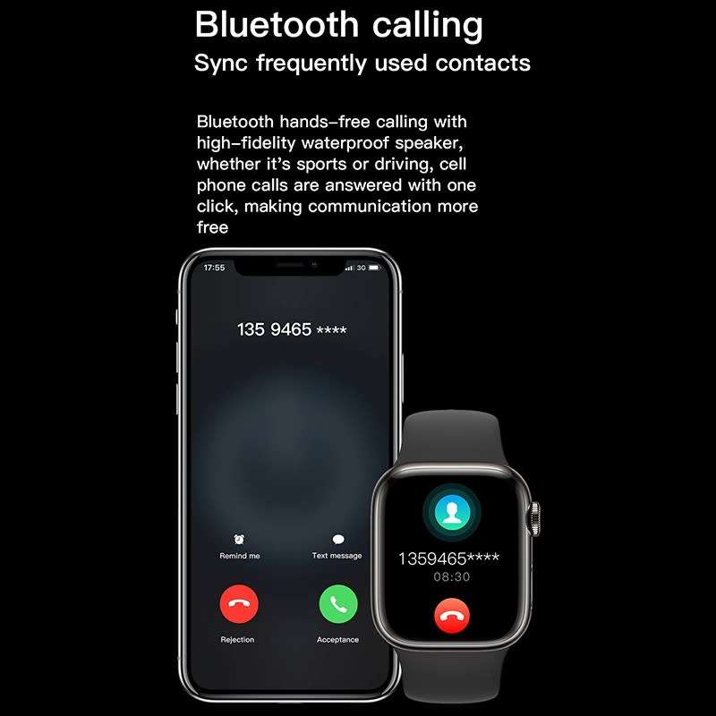 Watch 9 Smart Watch Men Women Series 9 Bluetooth Call NFC Wireless Charging Smartwatch